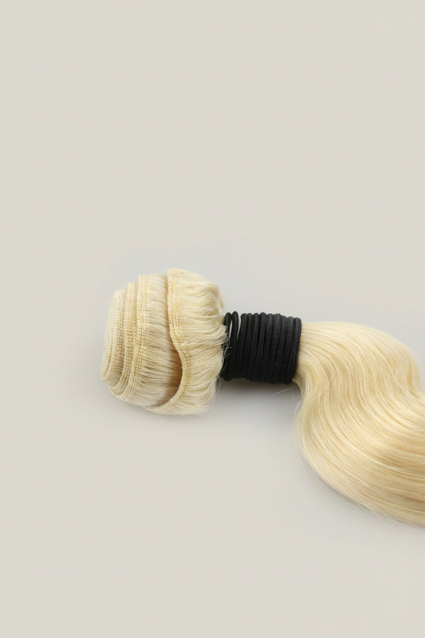 Šviesūs braziliški 100% „Remy“ žmogaus plaukų juostelė (weft)