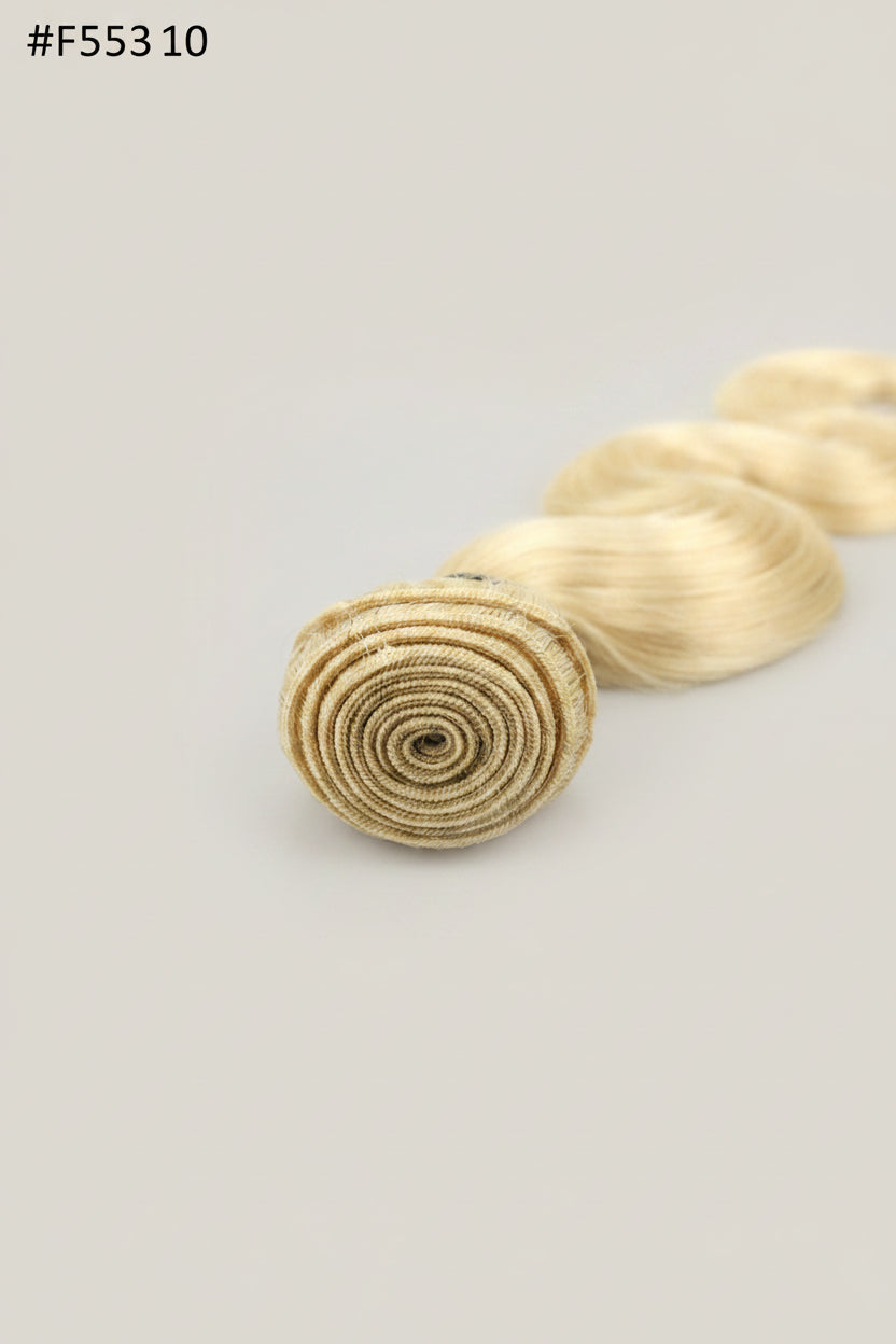 Šviesūs braziliški 100% „Remy“ žmogaus plaukų juostelė (weft)